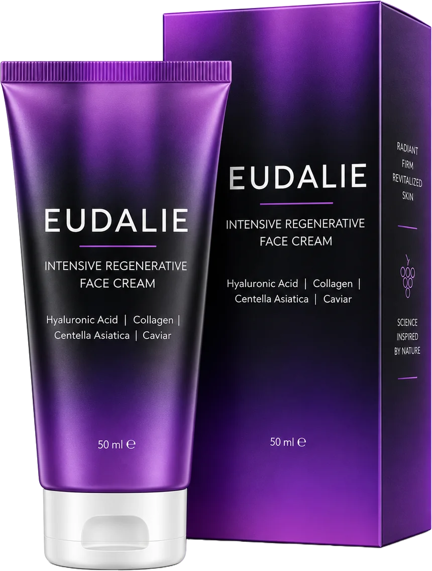 EUDALIE FACE CREAM – tuba i kutija kreme za lice od 50 ml